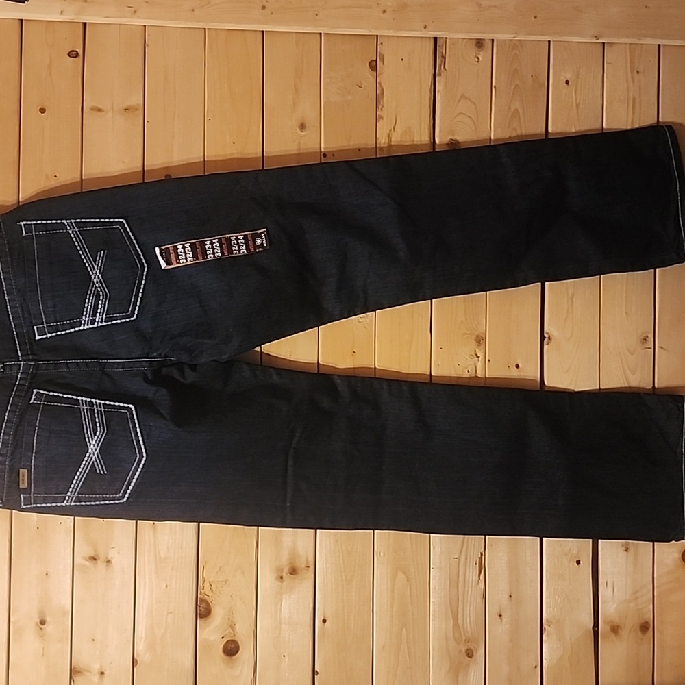 Mens Ariat M5 Low Rise Straight Jeans Size 32/34 NEW